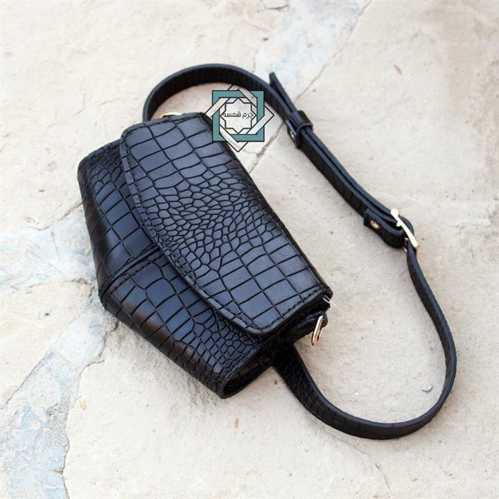 کیف چرم کمری و دوشی دخترانه مدل 444